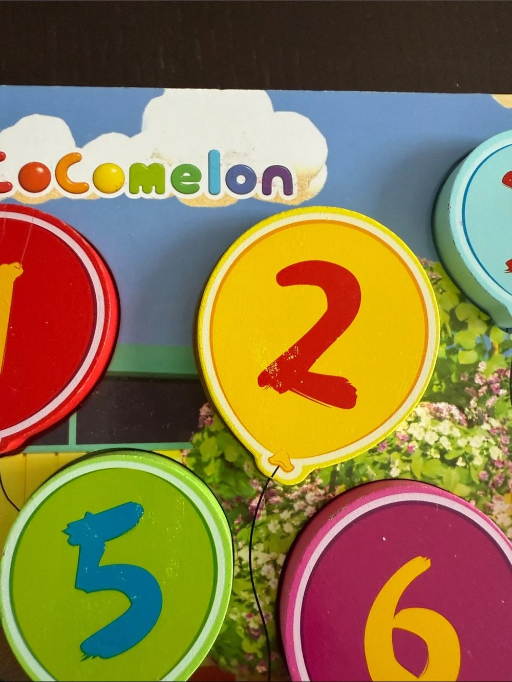 Great Cocomelon Bundle!  Wooden Number & Vehicle Puzzles - Colorful!
